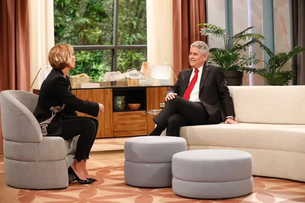 Luís Filipe Vieira esteve à conversa Cristina Ferreira