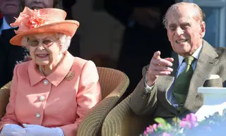 Isabel II de Inglaterra e o marido, o duque de Edimburgo