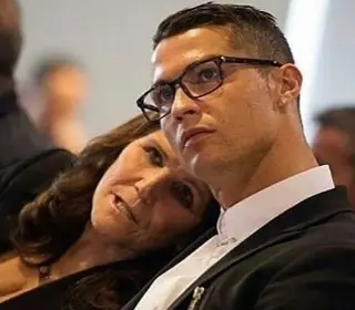 Dolores Aveiro e Cristiano Ronaldo
