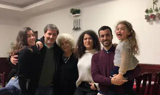 Bruno de Carvalho em família