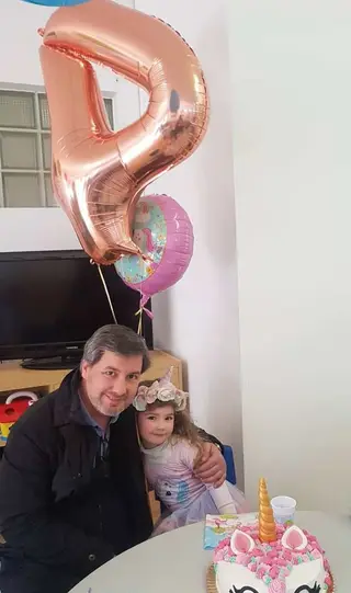 Bruno de Carvalho mostra-se um pai atento e dedicado