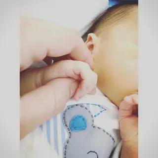 Pedro, o primeiro filho de Sílvia Alberto