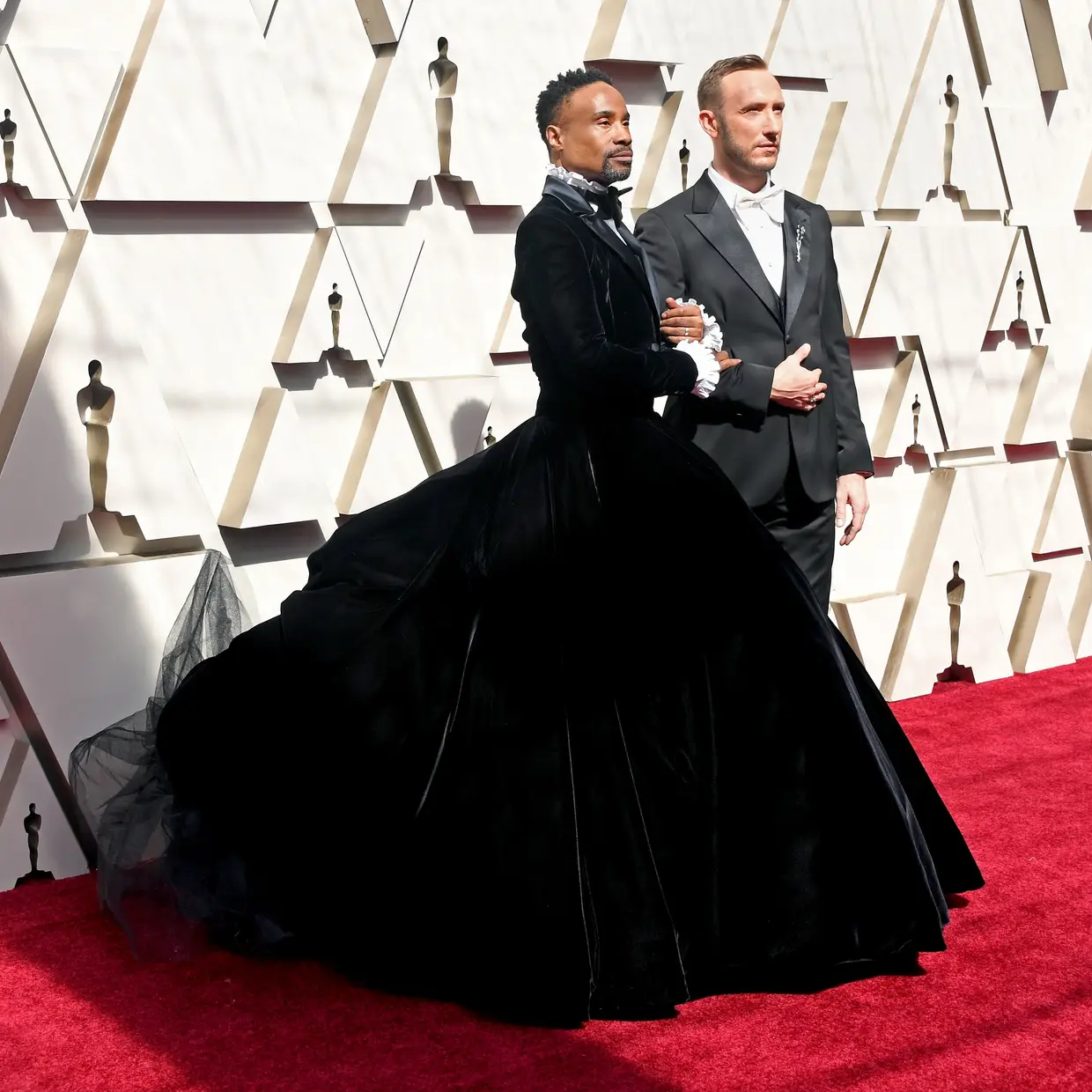 Billy Porter com o marido, Adam Smith