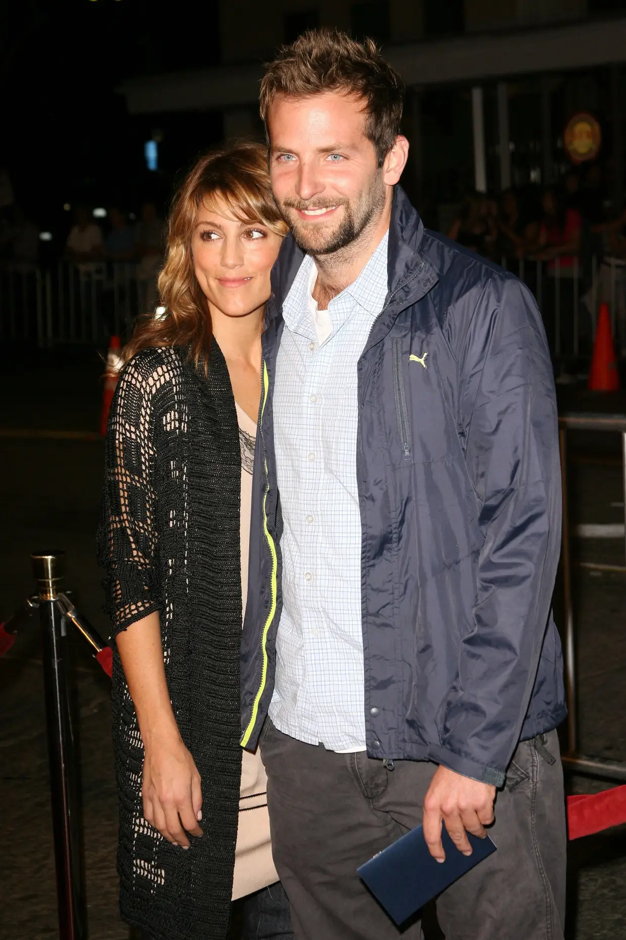 Jennifer Esposito e Bradley Cooper quando eram casados