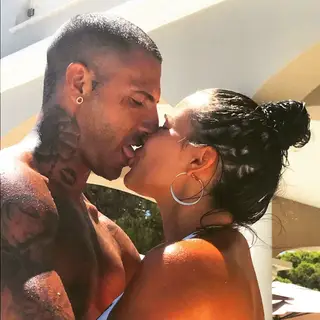 Ricardo Quaresma com a mulher Daphne