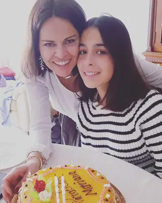 Raquel Rocheta e a filha, Mariana