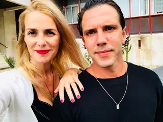 Dália Madruga com o marido, Marco Tenório Bastinhas