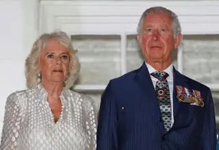 Camilla, duquesa da Cornualha, e o príncipe Carlos de Inglaterra