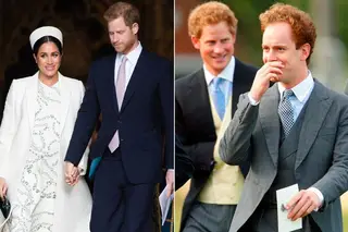 Meghan Markle, Harry de Inglaterra e Tom Inskip