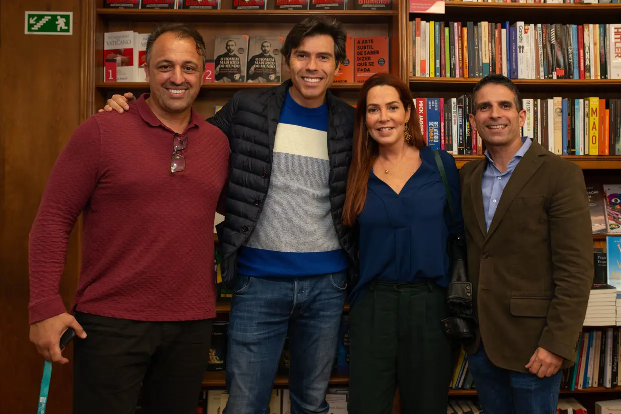 Alexandre Machado, Eduardo Torgal, Cris Carvalho e Fernando Mesquita