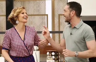 Cristina Ferreira e Cláudio Ramos