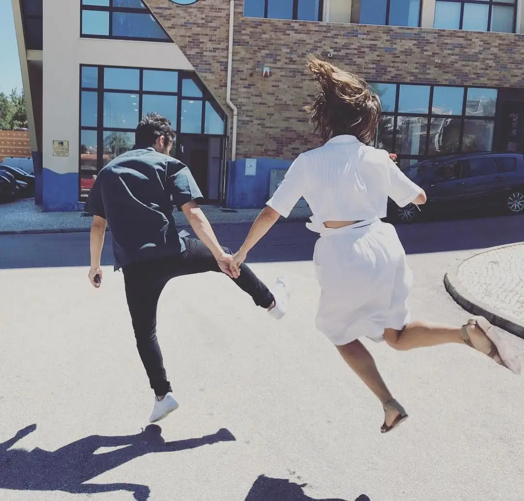 "The sky is our limit... and we’re already flying!", escreveu Benedita Pereira na legenda desta fotografia partilhada no 'Instagram' a 29 de julho de 2018.
