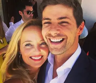 Bárbara Norton de Matos e Ricardo Areias quando ainda estavam juntos