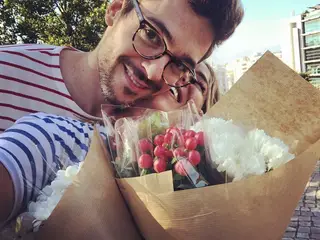 Gisela João e Justin Stanton