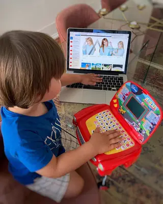 Caetano, o filho de Ana Rita Clara e Hugo Madeira