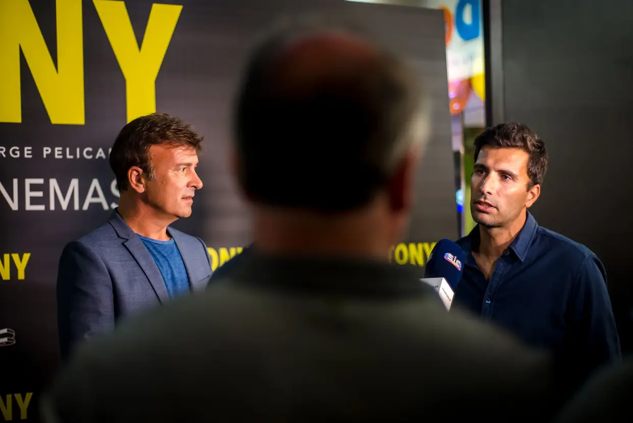 Tony Carreira e Jorge Pelicano