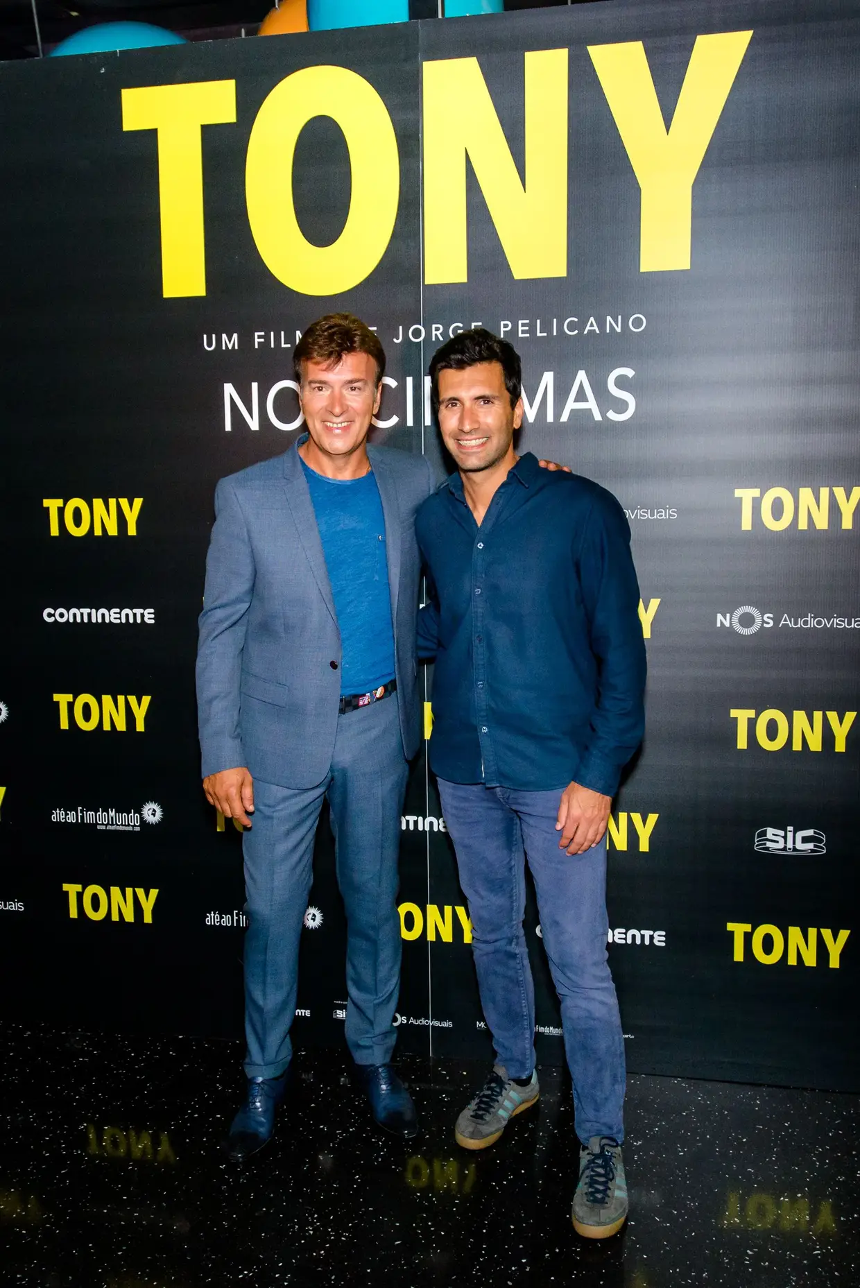 Tony Carreira e Jorge Pelicano
