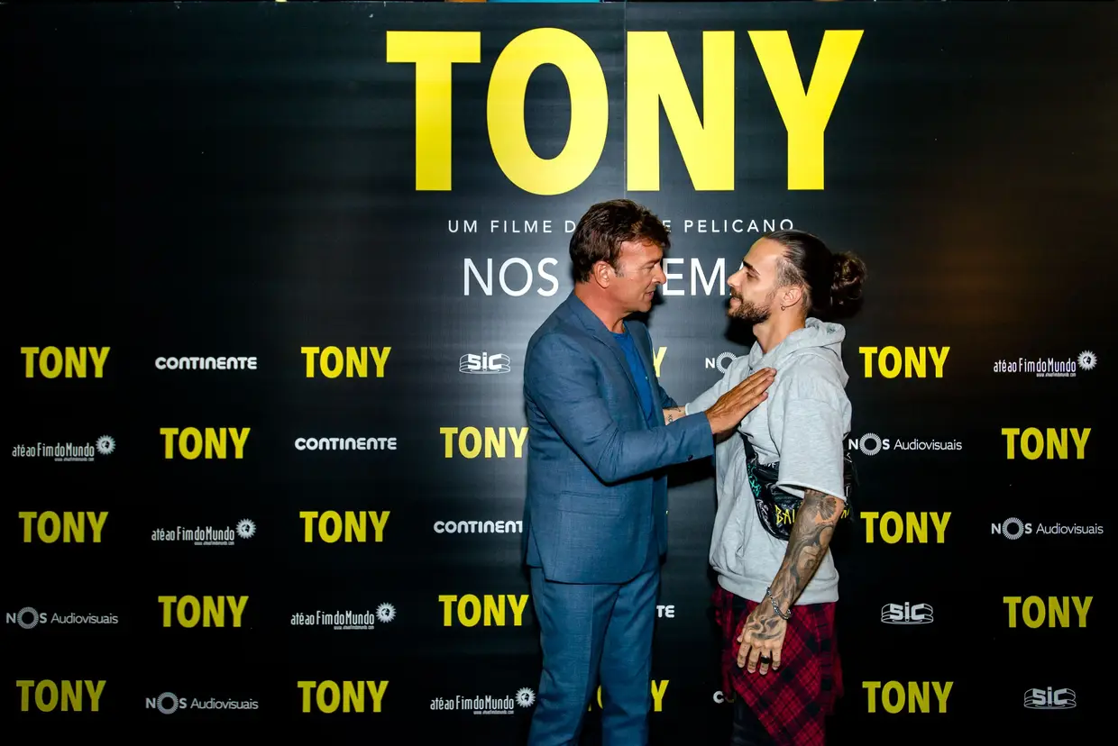 Tony Carreira e Diogo Piçarra