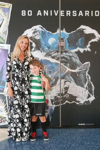 Mafalda Teixeira e o filho, Gabriel