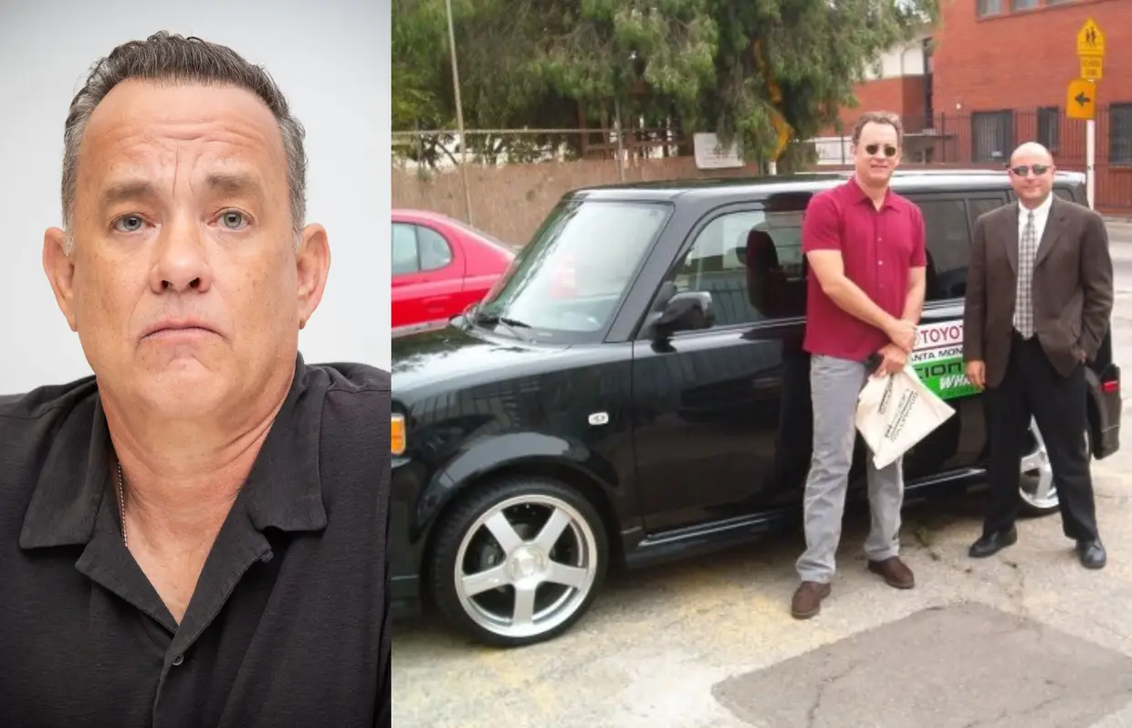 Tom Hanks com Scion xB