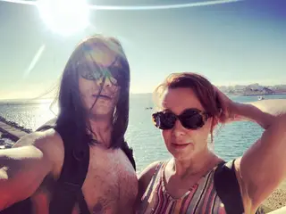 João Soares e Maria João Abreu
