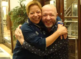 Maria Vieira e Eduardo Beauté