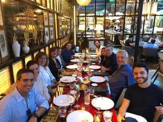 Júlia Pinheiro com a família