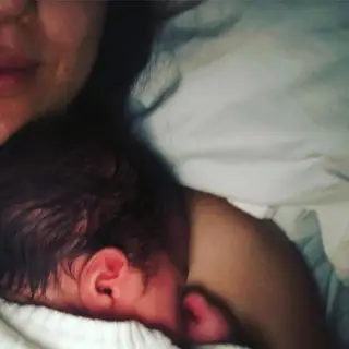 Tatá Werneck com a filha
