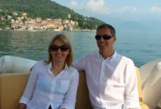 Izabela Roza Lechowicz e Eric Swaffer