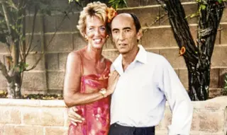 Marie-Christine da Bélgica com o marido, Jean-Paul Gourgues