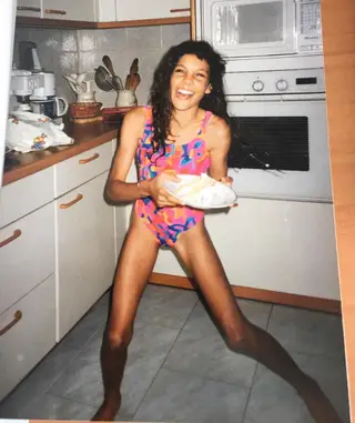 Daniela Ruah com dez anos