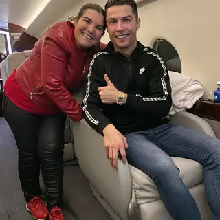 Dolores Aveiro mostrou-se orgulhosa do filho