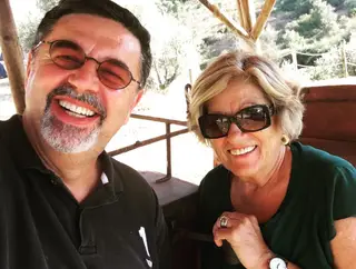 José Carlos Malato com a mãe