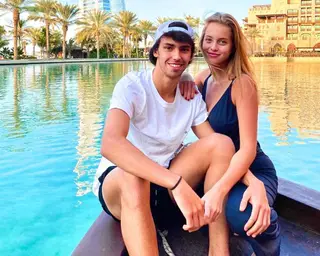 João Félix e Margarida Corceiro no Dubai