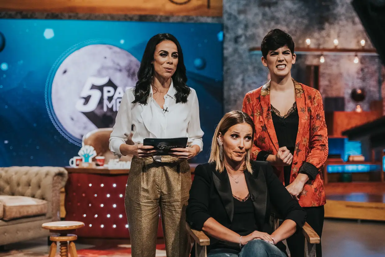 Filomena Cautela, Inês Lopes Gonçalves e Cristina Ferreira