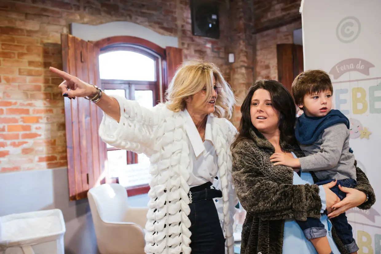 Bibá Pitta supreende a filha, Maria Pitta Paixão