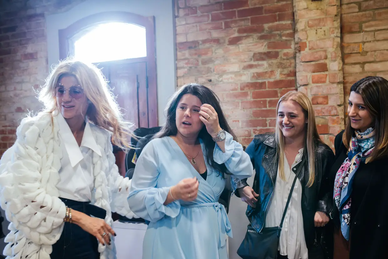 Bibá Pitta supreende a filha, Maria Pitta Paixão