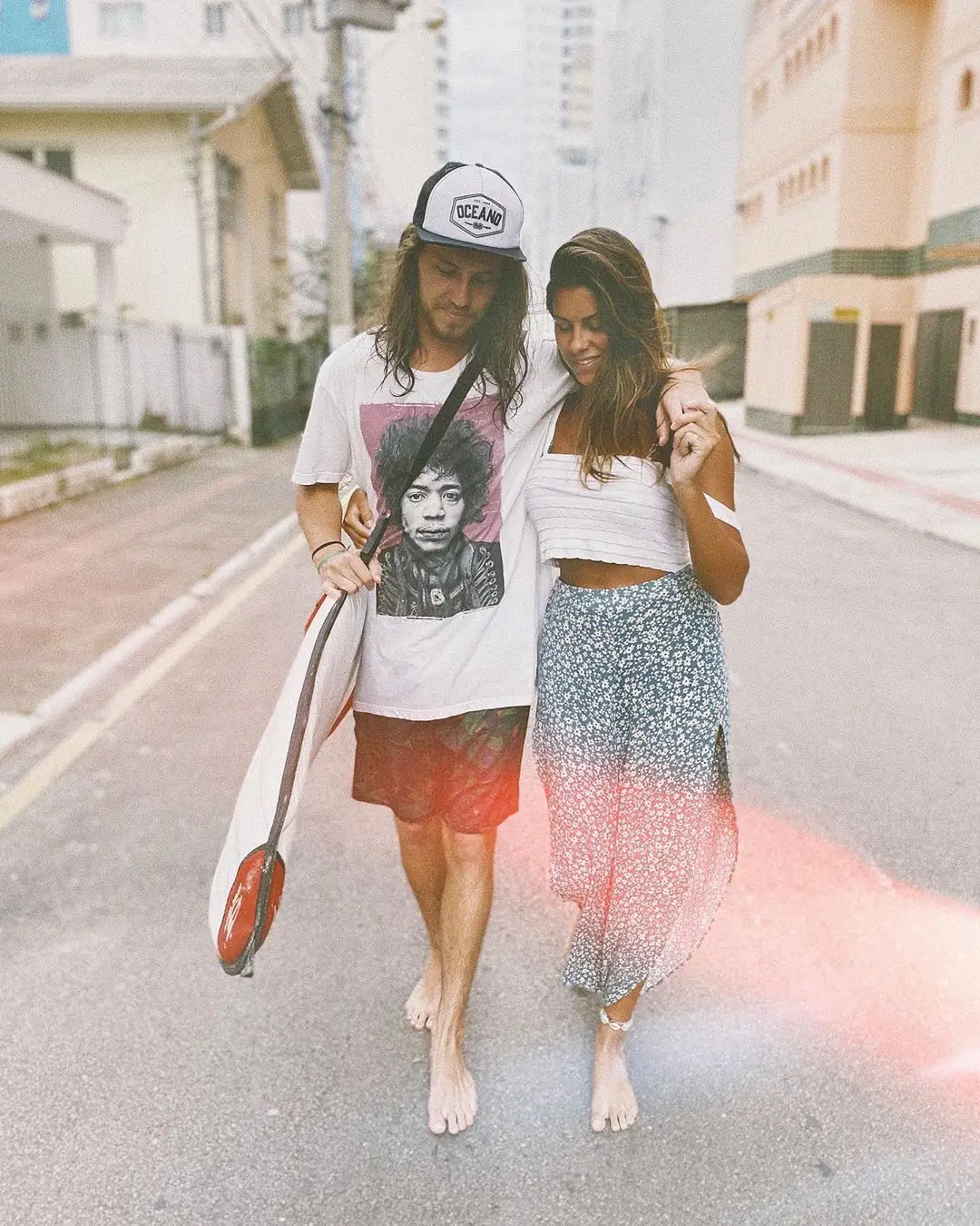 Carolina Loureiro e Vítor Kley não escondem a paixão