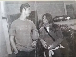 Cristiano Ronaldo e Joana Castro