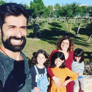 António e Catarina Raminhos com as filhas