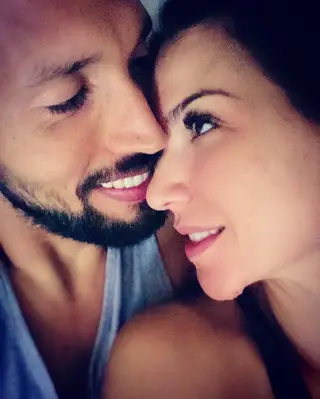 Ezequiel Garay e Tamara Gorro