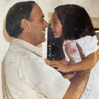 A fotografia partilhada por Tamara Falcó para homenagear o pai nas redes sociais