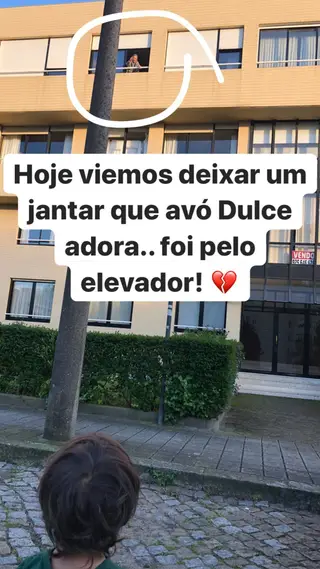 Maria Cerqueira Gomes registou a avó nas redes sociais