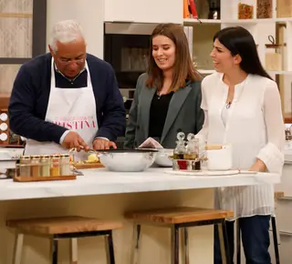 António Costa com a nora, Sara Rocha, e a filha, Catarina Costa