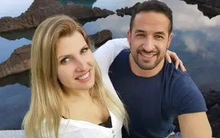 Inês Martins e Mário Gonçalves numa viagem romântica que fizeram à Madeira