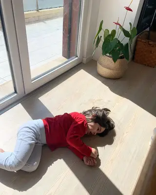 Maria Leonor, a filha mais nova de Catarina e António Raminhos
