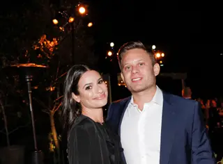 Lea Michele e o marido, Zandy Reich