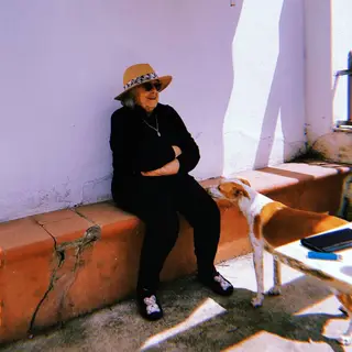 A avó de Ana Guiomar
