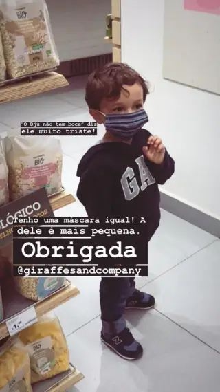 João, filho da apresentadora