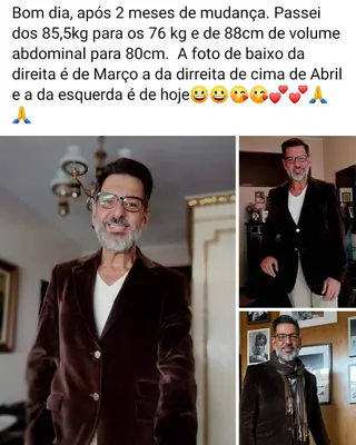 A mudança física de José Luís Cardoso